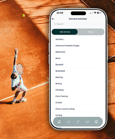 iPhone, bottom left of screen showing Photos app tile displaying Library and Collections tabs within the new Liquid Glass design
